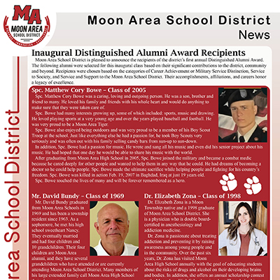 Moon Area School District News - November_December